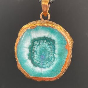 Handmade Copper Solar Agate Pendant 1 scaled - Handmade Copper & Solar Agate Pendant, 1 - Handmade Copper & Solar Agate Pendant, 1 - AURORA ARTISAN JEWELLERY