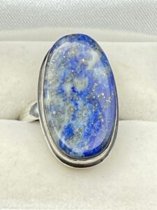 Lapis Lazuli in Handmade Ring