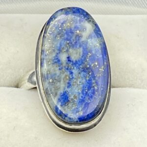 Lapis Lazuli in Handmade Ring