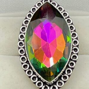 Mystic Topaz in Handmade Ring